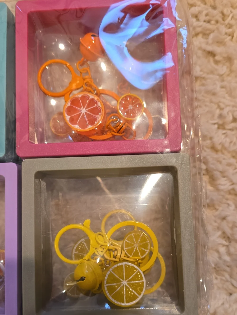 BULK Fruit Keychains & Floating Box - Picture 5 of 6